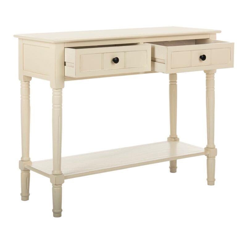 Rectangular shape wooden Console Table with Drawers - Ouch Cart 