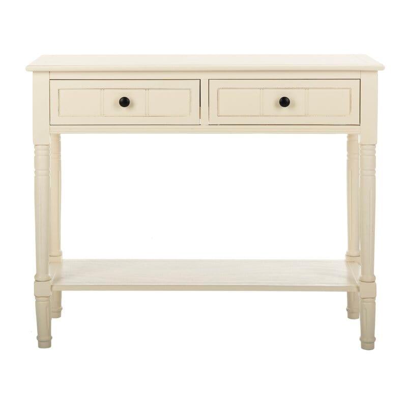 Rectangular shape wooden Console Table with Drawers - Ouch Cart 