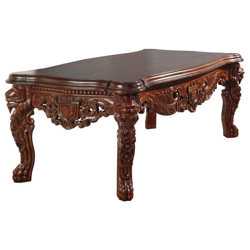 Teak Wood Coffee Table - Ouch Cart 