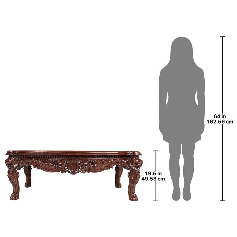 Teak Wood Coffee Table - Ouch Cart 
