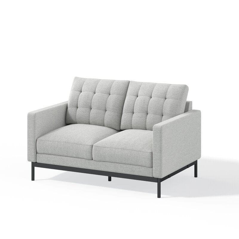 Marrie Square Arm Loveseat - Ouch Cart 