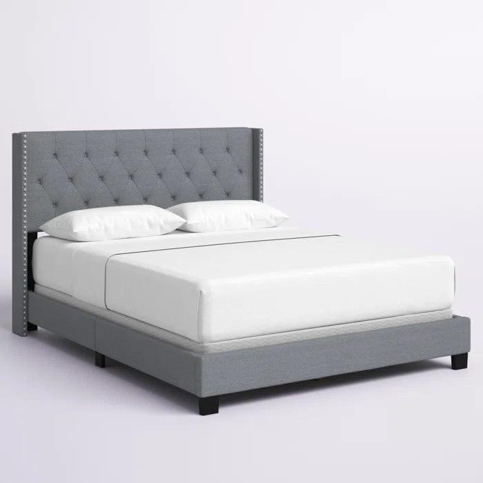 Tianna Tufted Upholstered Low Profile Standard Bed