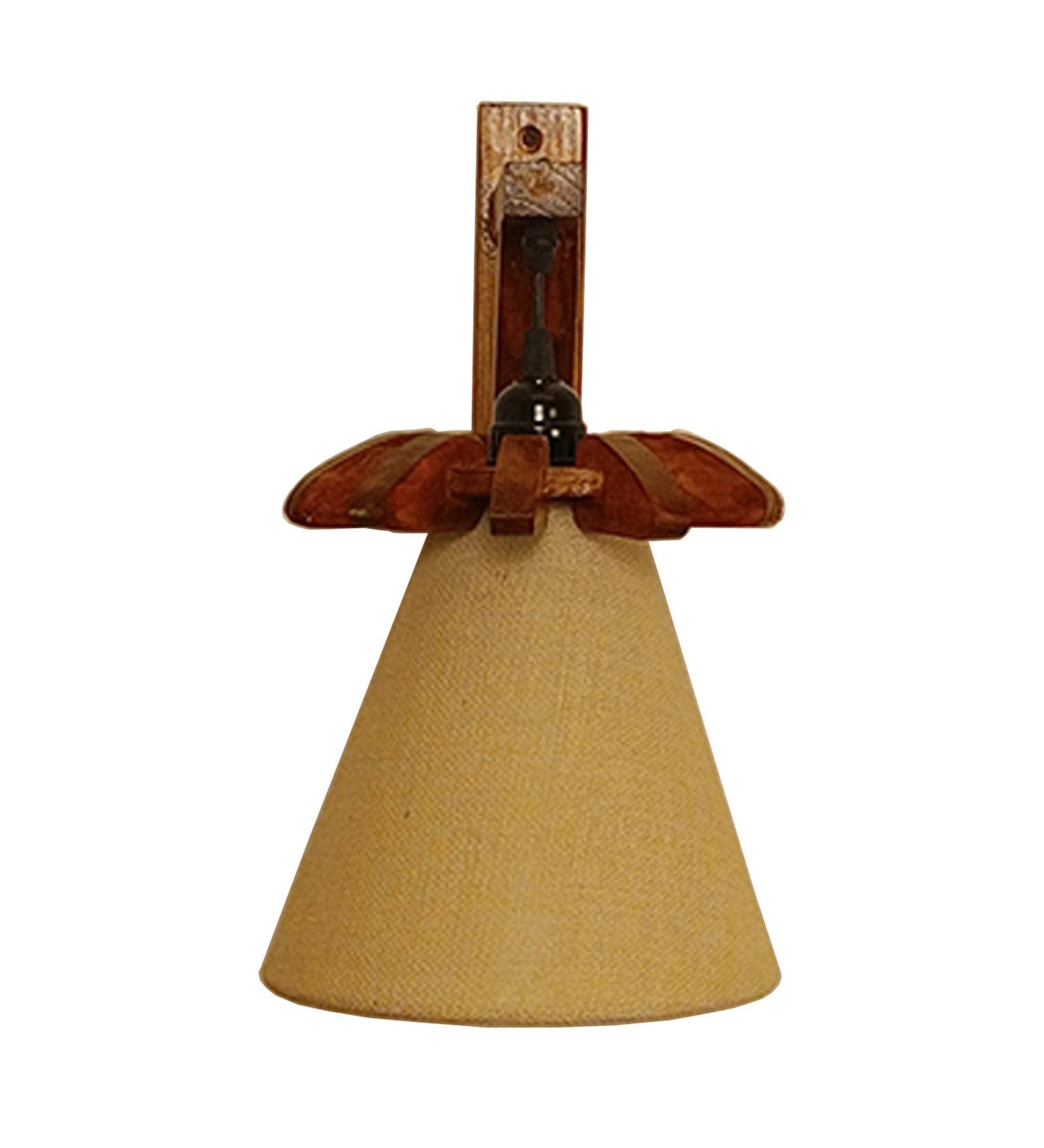 Twirl Brown Wooden Wall Light (BULB NOT INCLUDED) - Ouch Cart 