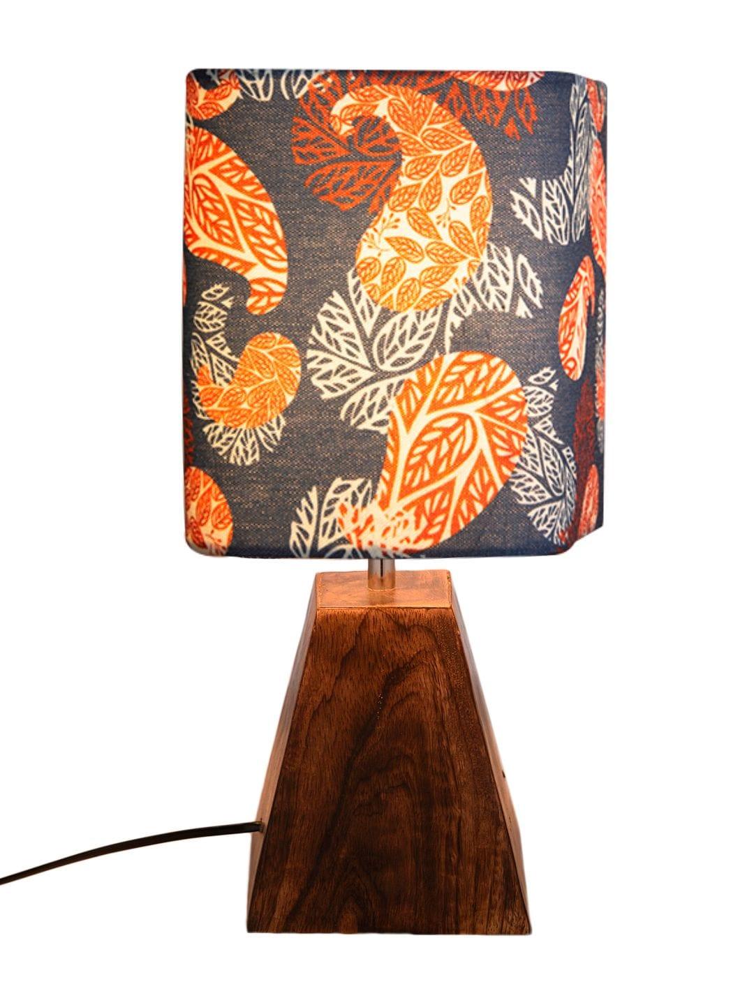 Pyramid Colorful Ambee Print Lamp - Ouch Cart 