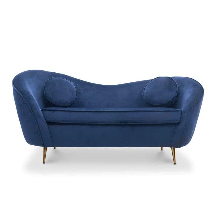 Velvet 2 Seater Sofa - Ouch Cart 