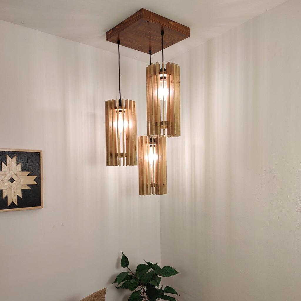 Ventus Beige Cluster Hanging Lamp (BULB NOT INCLUDED) - Ouch Cart 