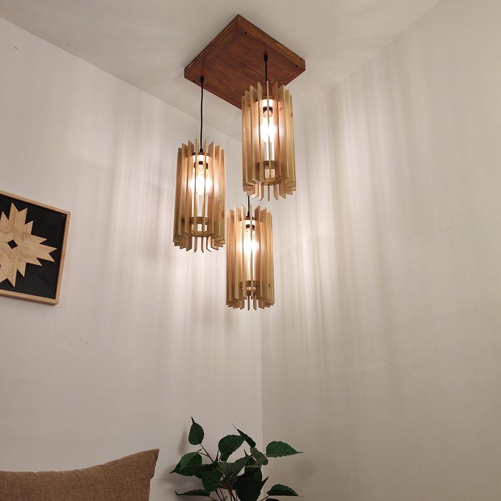 Ventus Beige Cluster Hanging Lamp (BULB NOT INCLUDED) - Ouch Cart 