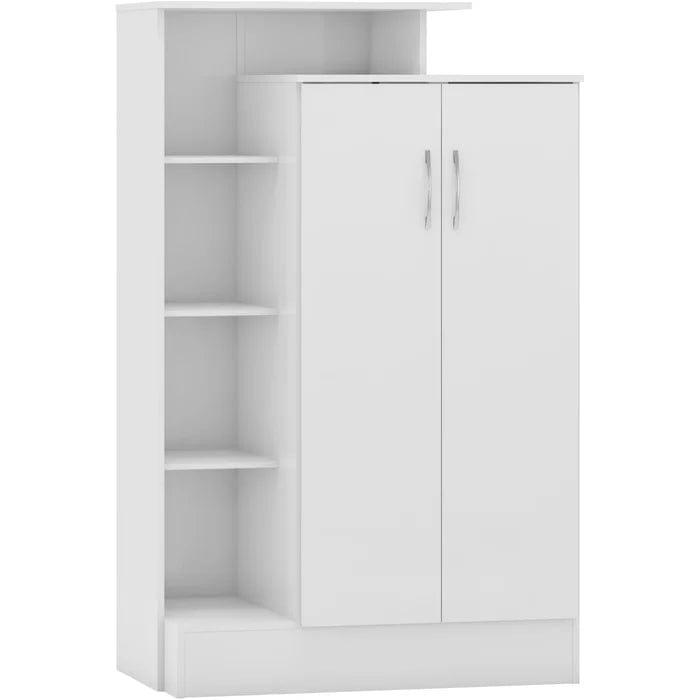 Villela 2 Door Manufactured Wood Wardrobe - Ouch Cart 