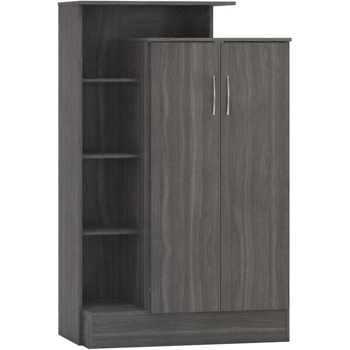 Villela 2 Door Manufactured Wood Wardrobe - Ouch Cart 