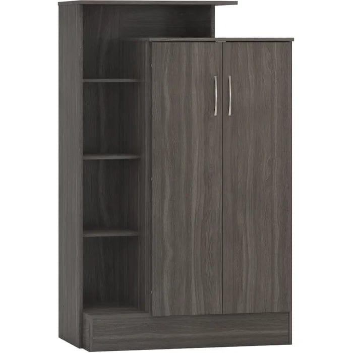 Villela 2 Door Manufactured Wood Wardrobe - Ouch Cart 