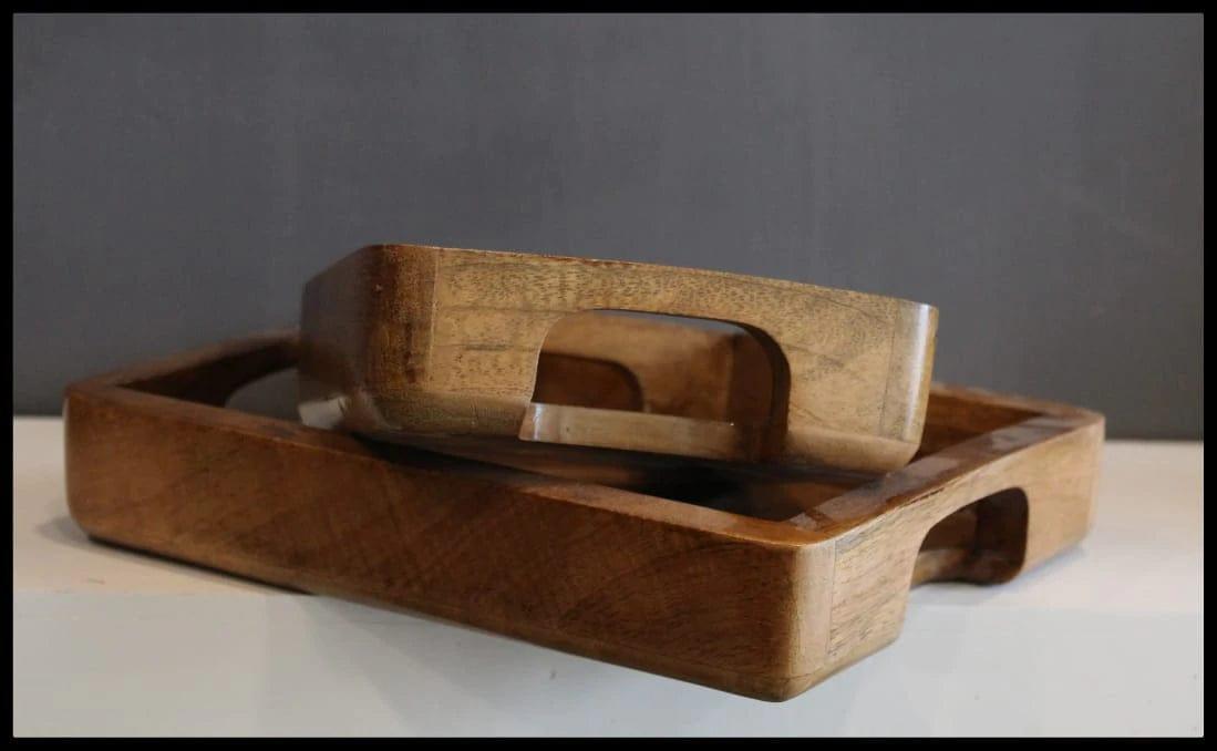 BEAUTIFUL WOODEN NESTING TRAY COMBO - Ouch Cart 