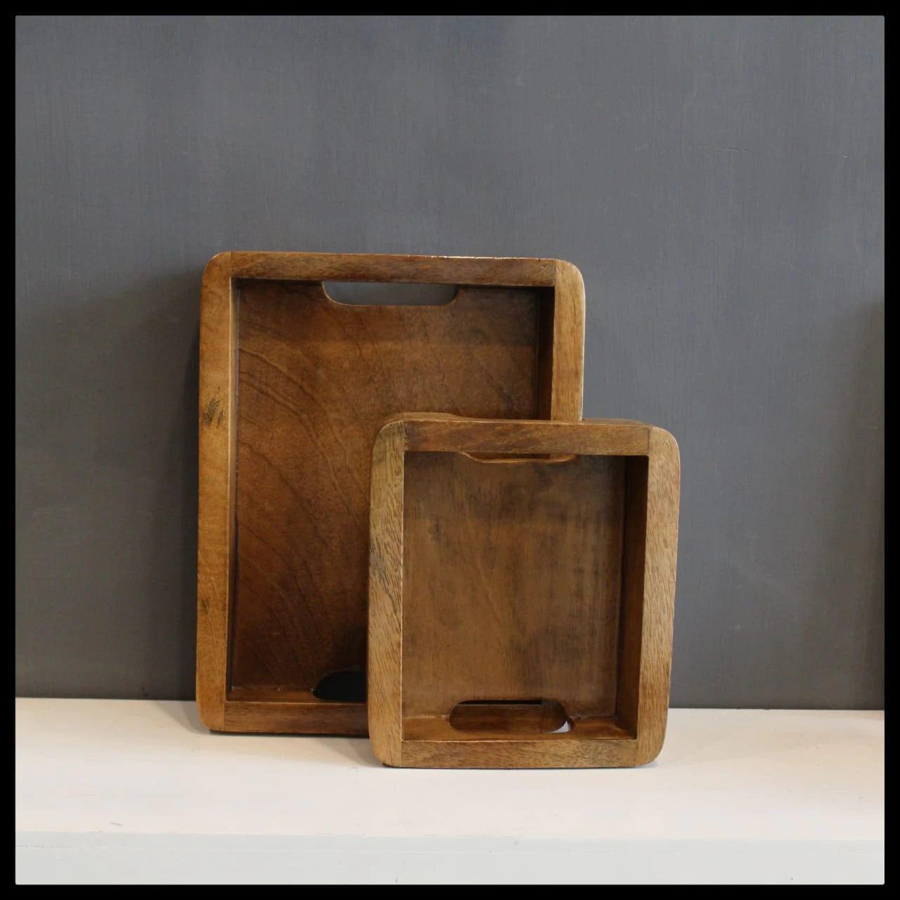BEAUTIFUL WOODEN NESTING TRAY COMBO - Ouch Cart 