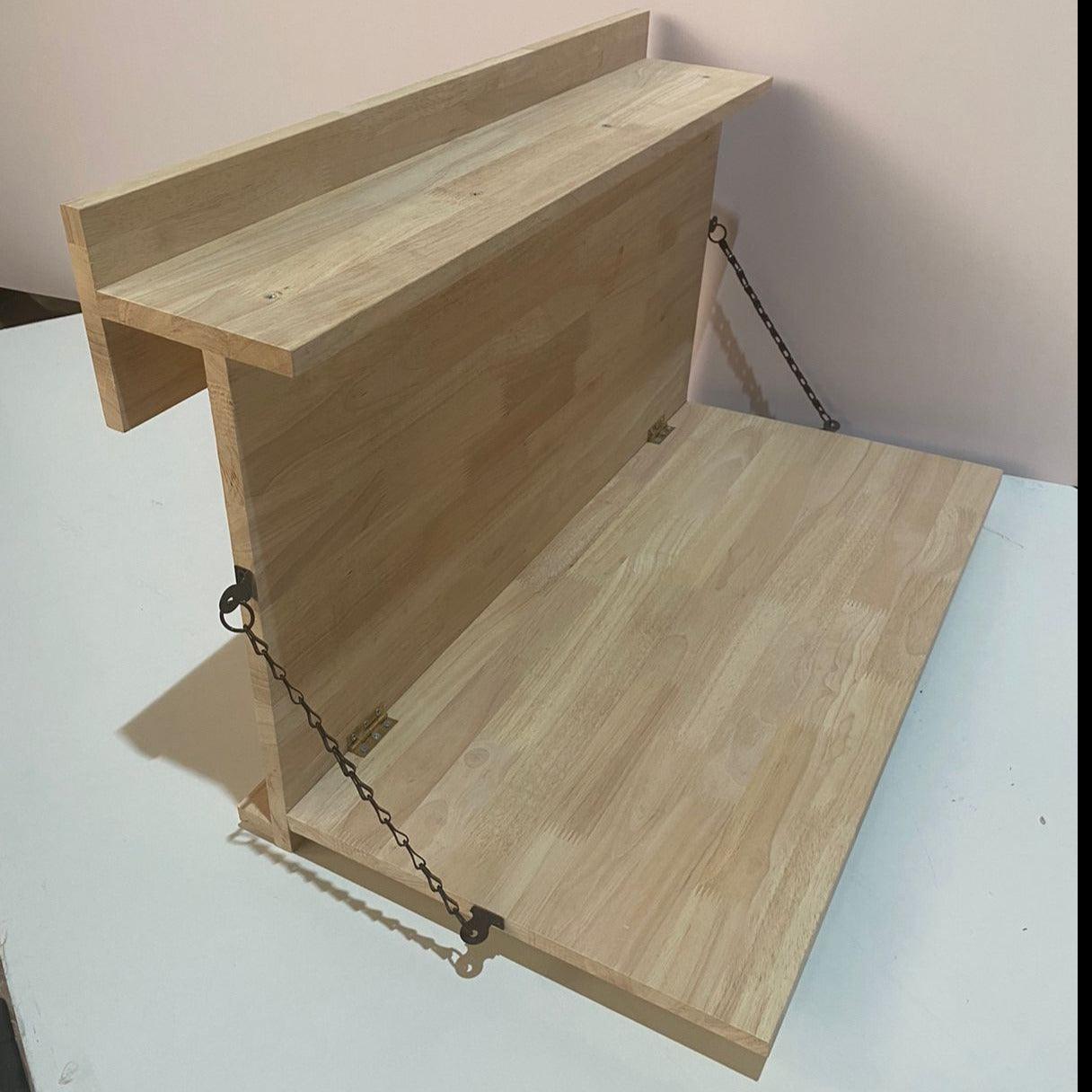 Hanging Laptop/Desktop Organiser For Railings/ Balcony Pipes By Miza - Ouch Cart 