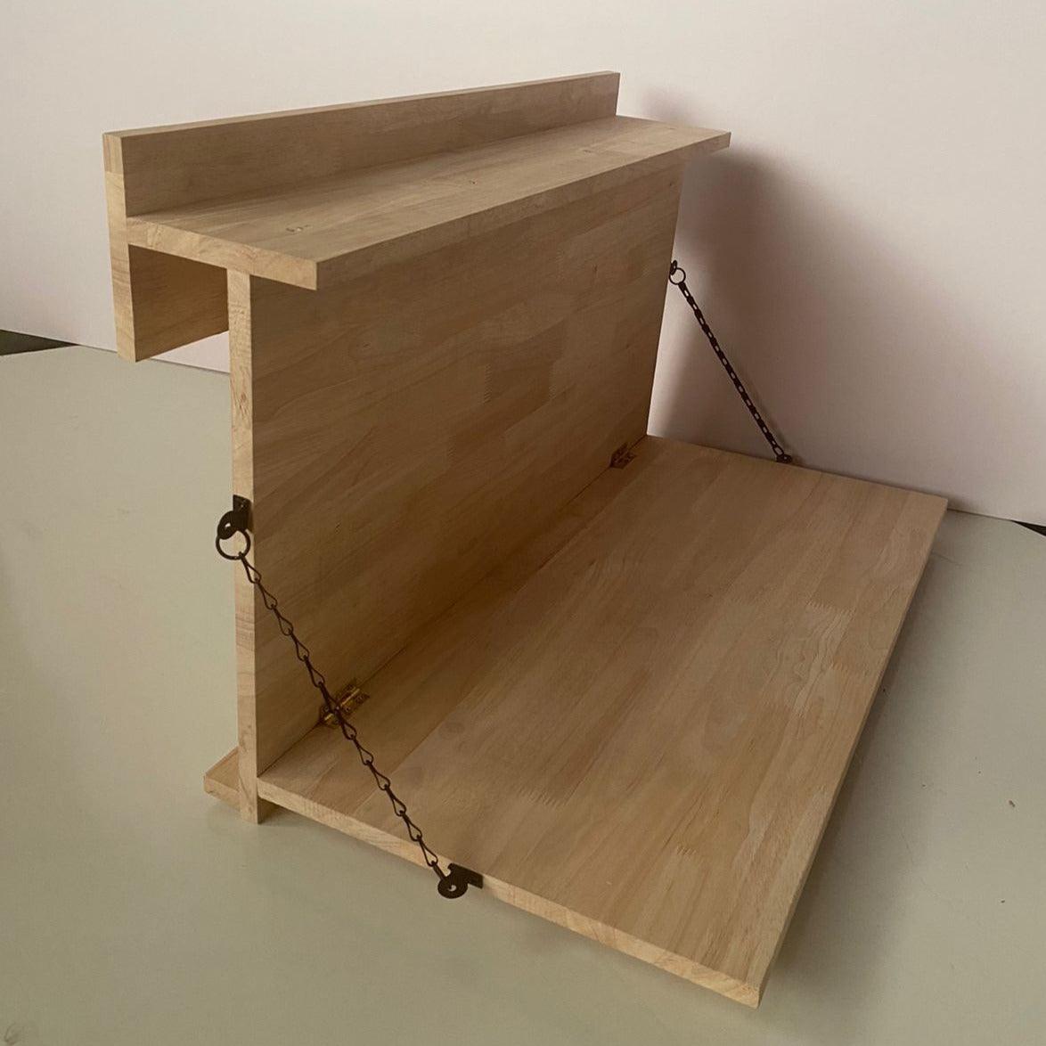 Hanging Laptop/Desktop Organiser For Railings/ Balcony Pipes By Miza - Ouch Cart 