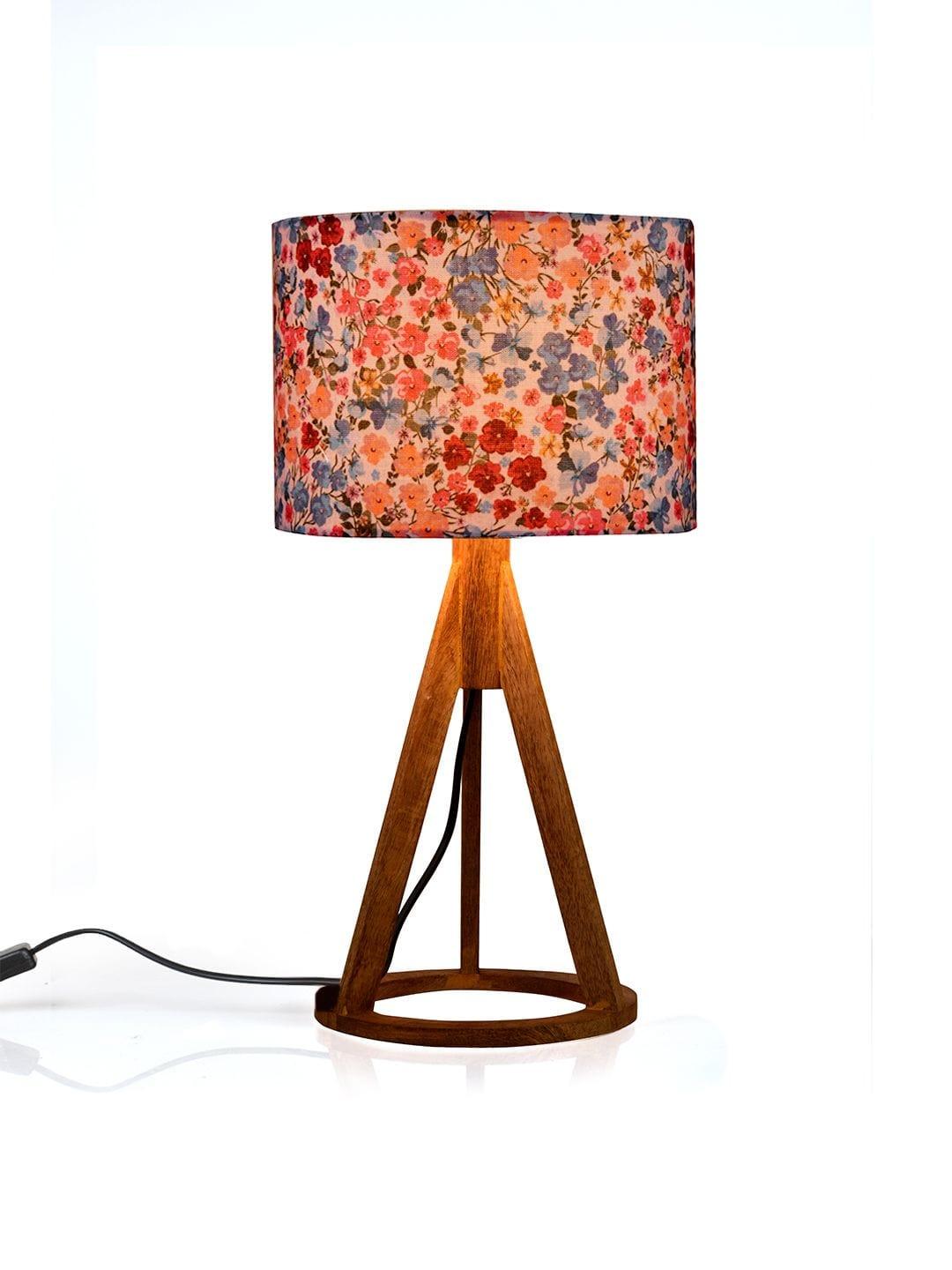 Tiny Flowers Trio Wooden Lamp - Ouch Cart 