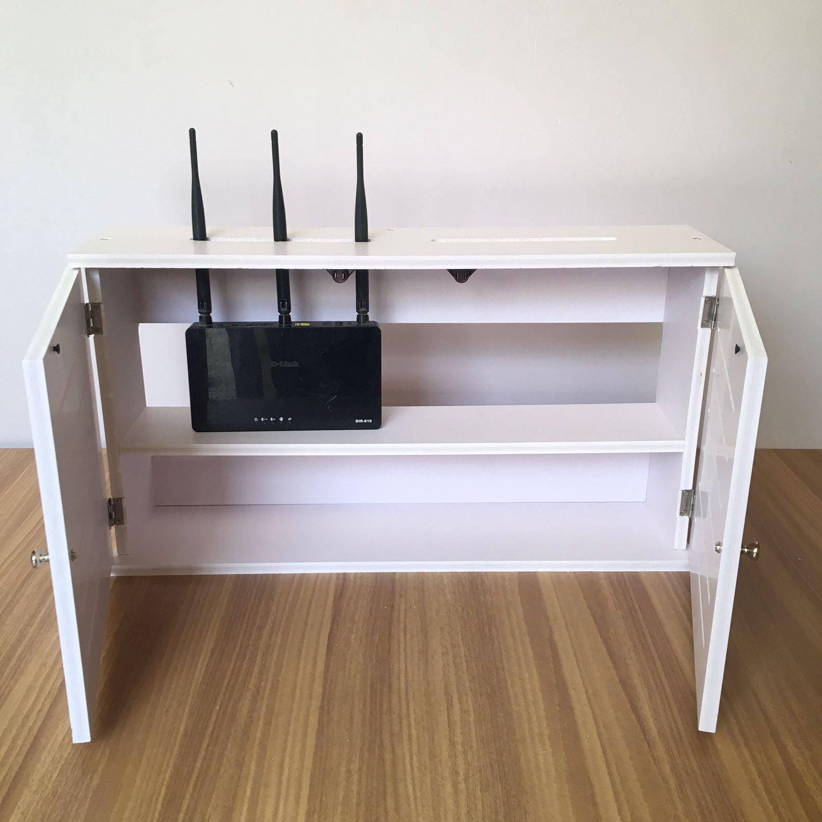 Thoughtfully Designed PVC TV/Wifi Unit/Storage By Miza - Ouch Cart 