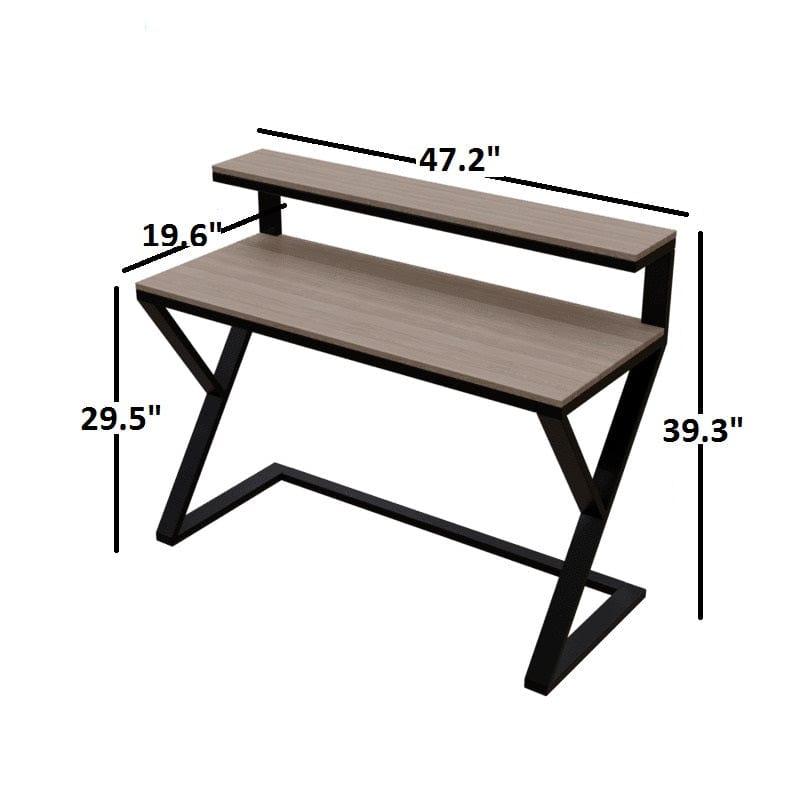 Bali Study Table in Wenge Color - Ouch Cart 