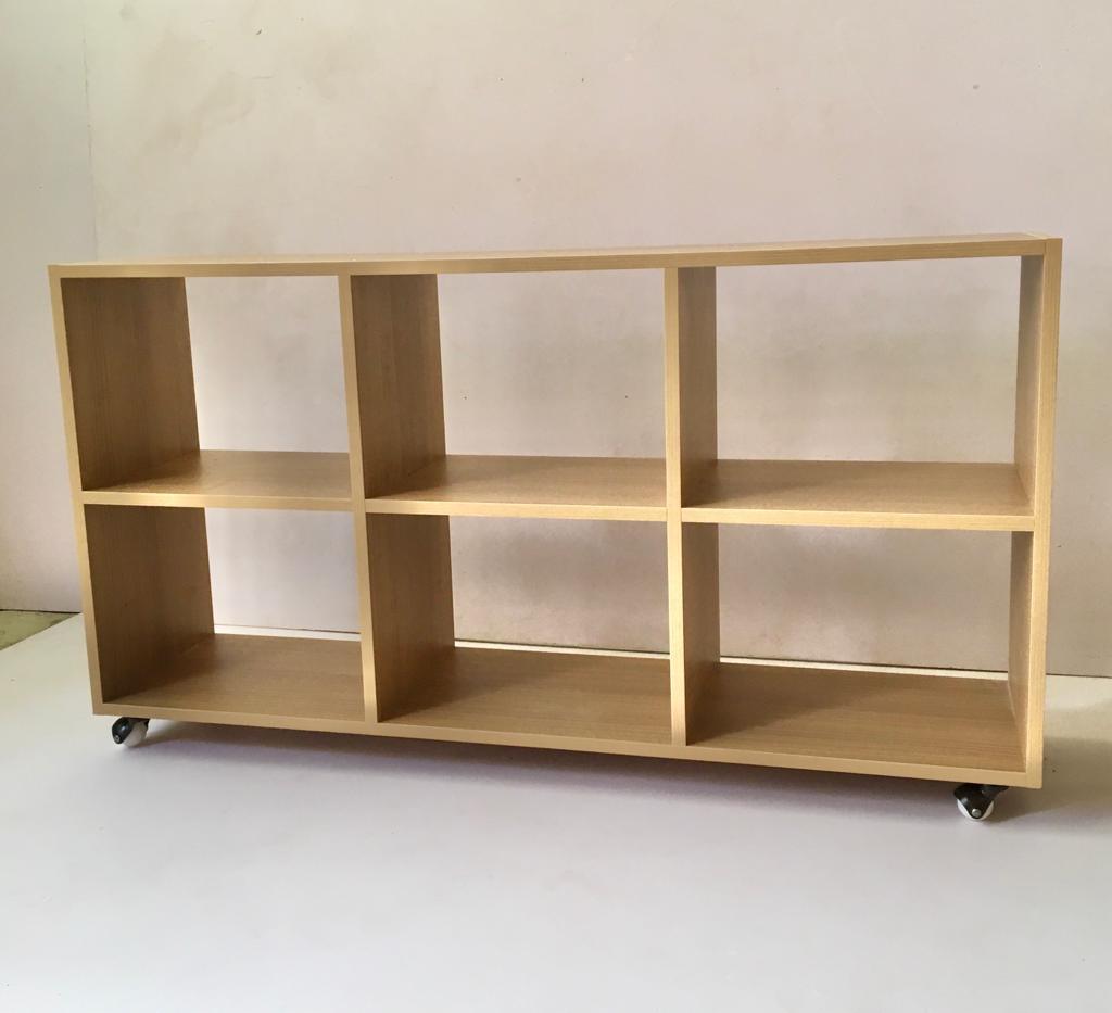 Office Book Rack Side Table Trolley By Miza - Ouch Cart 
