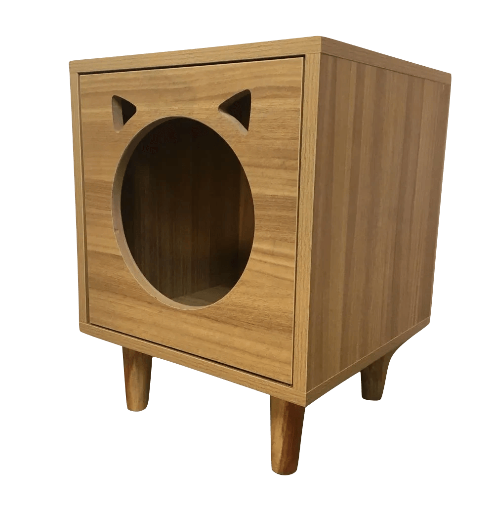 Indoor Wooden Premium Cat House/Pet House By Miza - Ouch Cart 