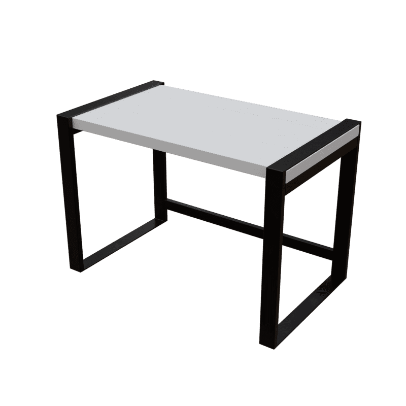 Fabio Study Table in White Color - Ouch Cart 