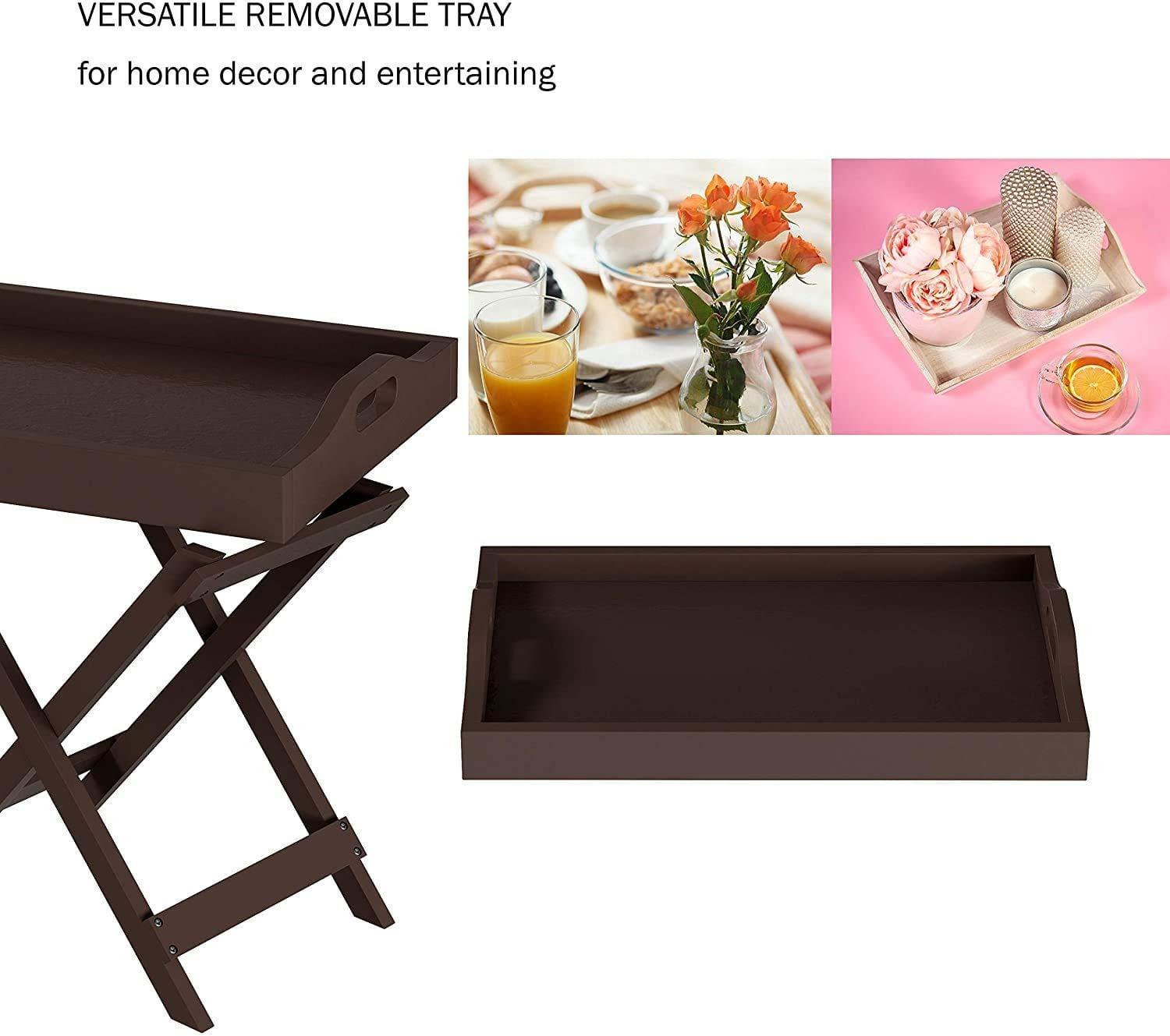 Decorative Display and Accent Table Center Table Wooden - Ouch Cart 