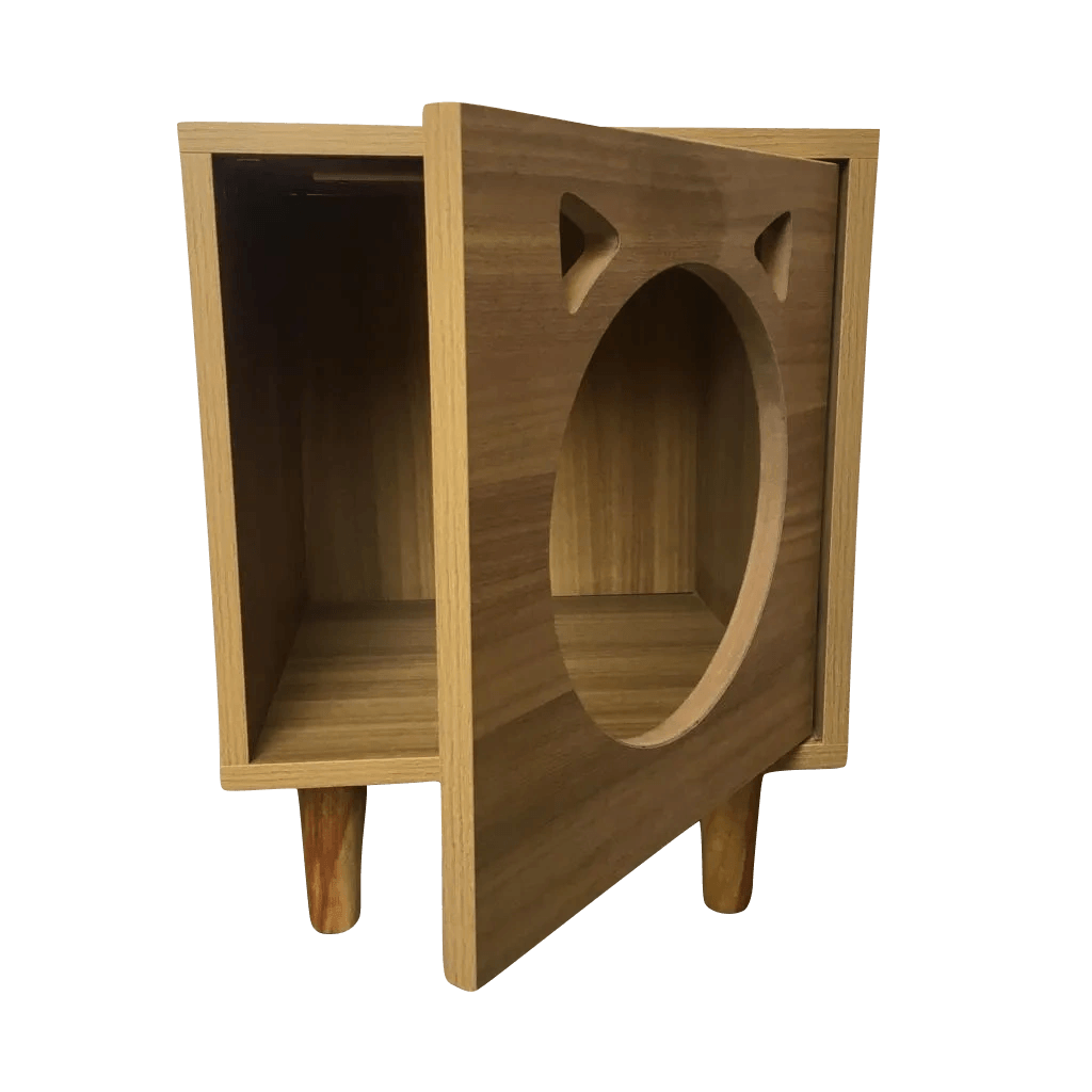 Indoor Wooden Premium Cat House/Pet House By Miza - Ouch Cart 