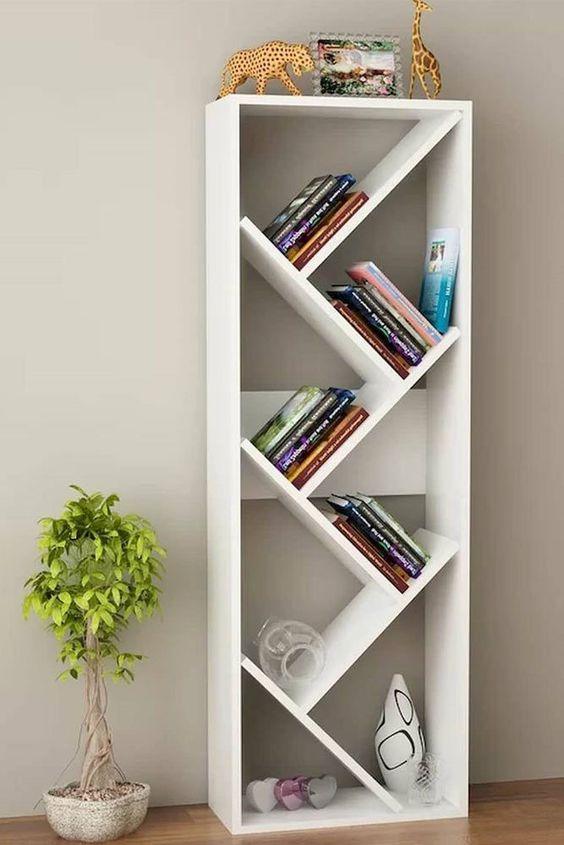 Decorative Book Shelf/Book Case For Home/Office Organizer By Miza - Ouch Cart 