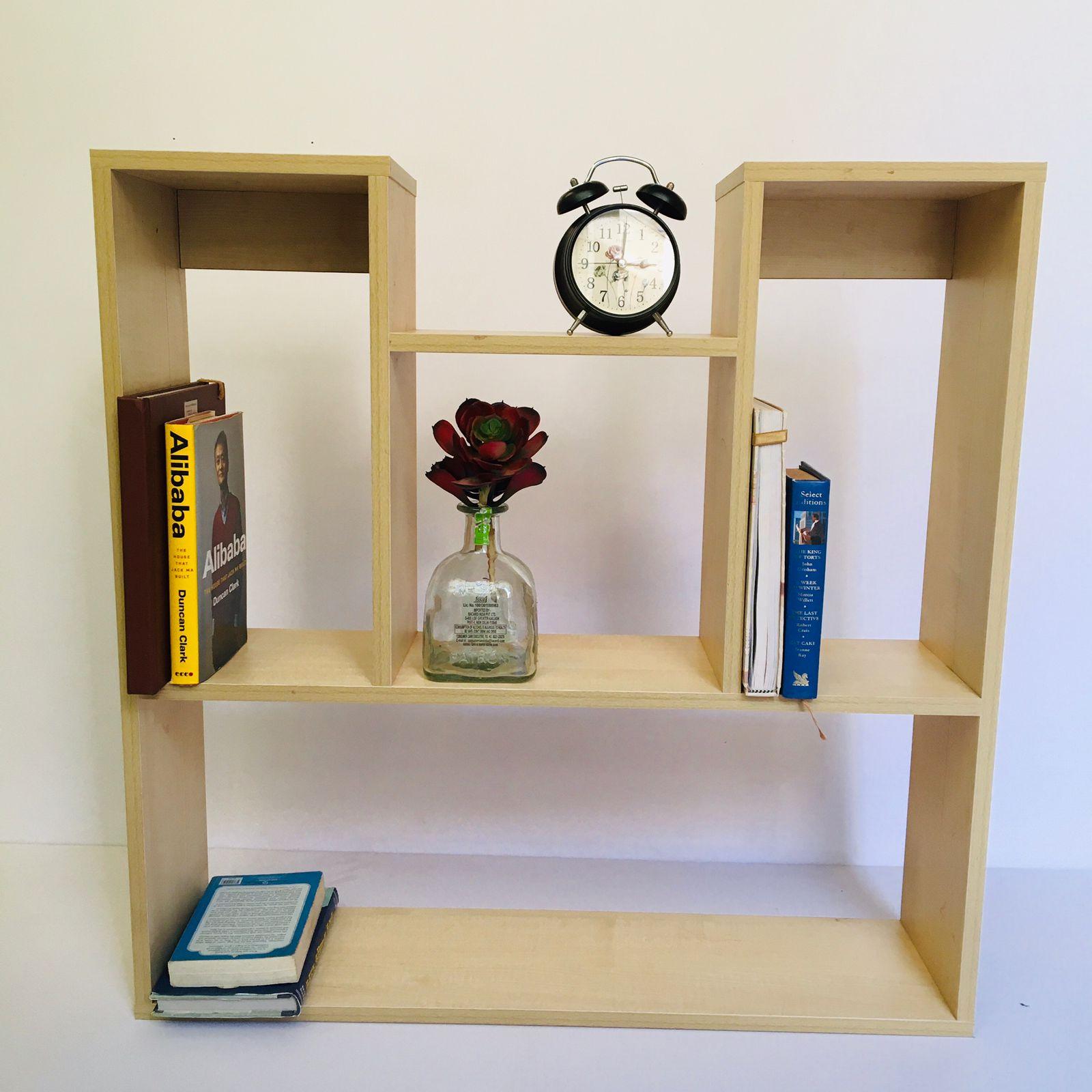 Attractive & Appealing Wood Wall Shelf/Decor Book Shelf By Miza - Ouch Cart 