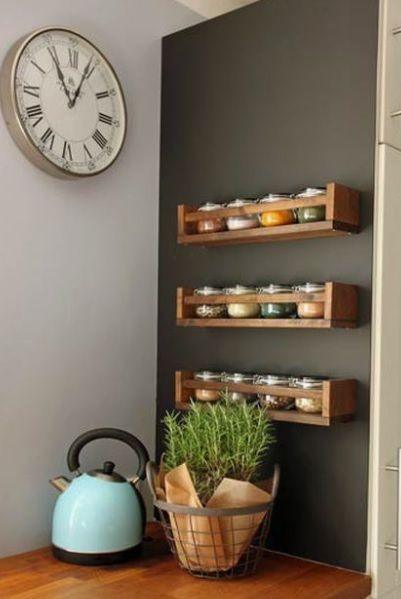 Wooden Wall Shelf For Bathroom Accessories / Kitchen Spice/ Use as Cosmetics Rack ( With Complementary Coaster ) By Miza -1 Pc