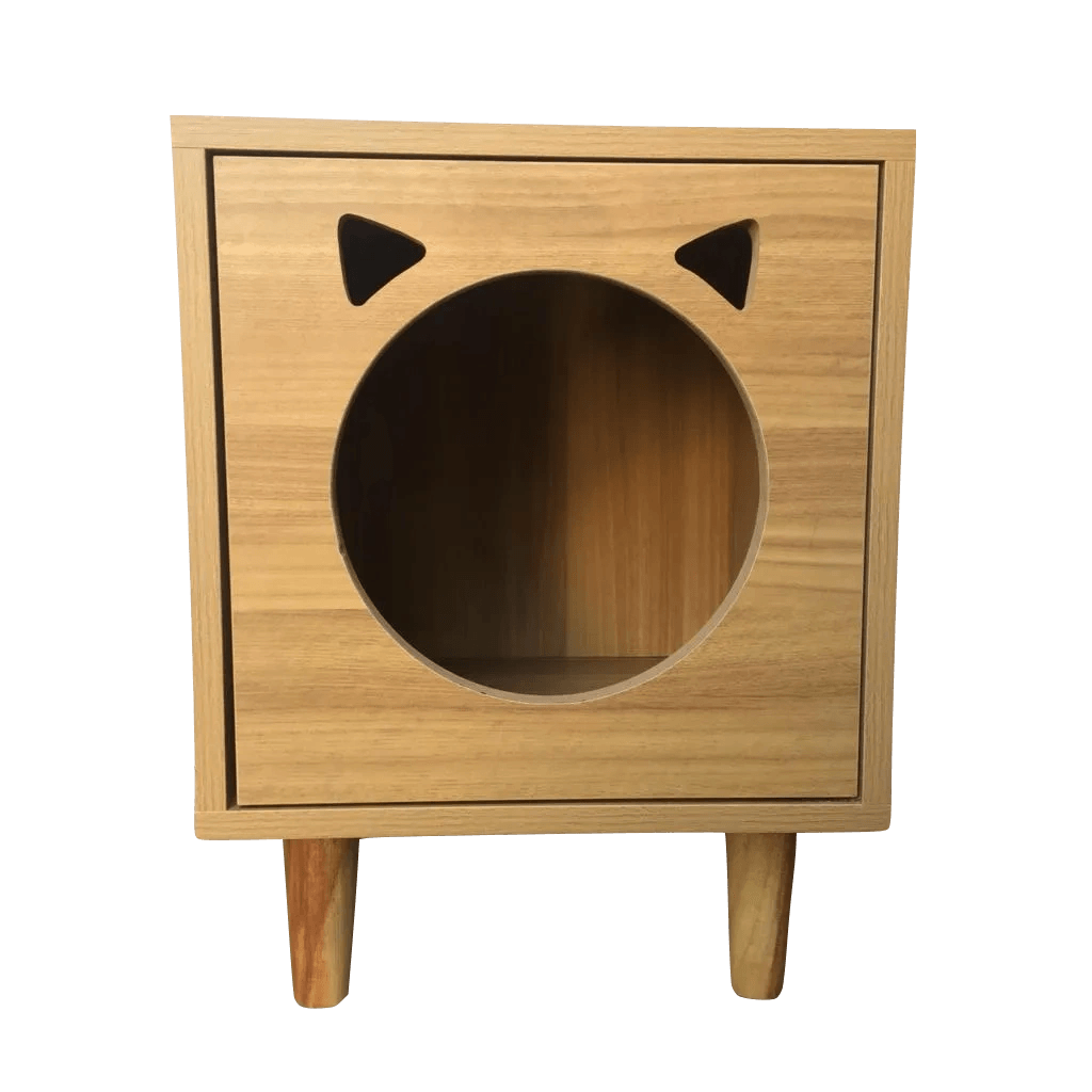 Indoor Wooden Premium Cat House/Pet House By Miza - Ouch Cart 