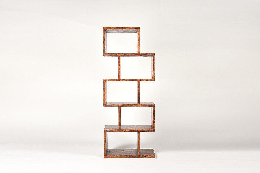 Sheesham Wood Dhanvi Bookshelf - Ouch Cart 