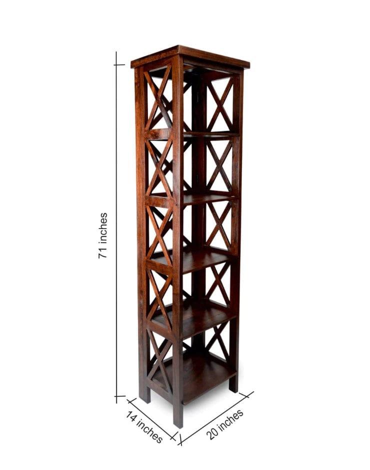 Wooden Crisscross rack Medium - Ouch Cart 