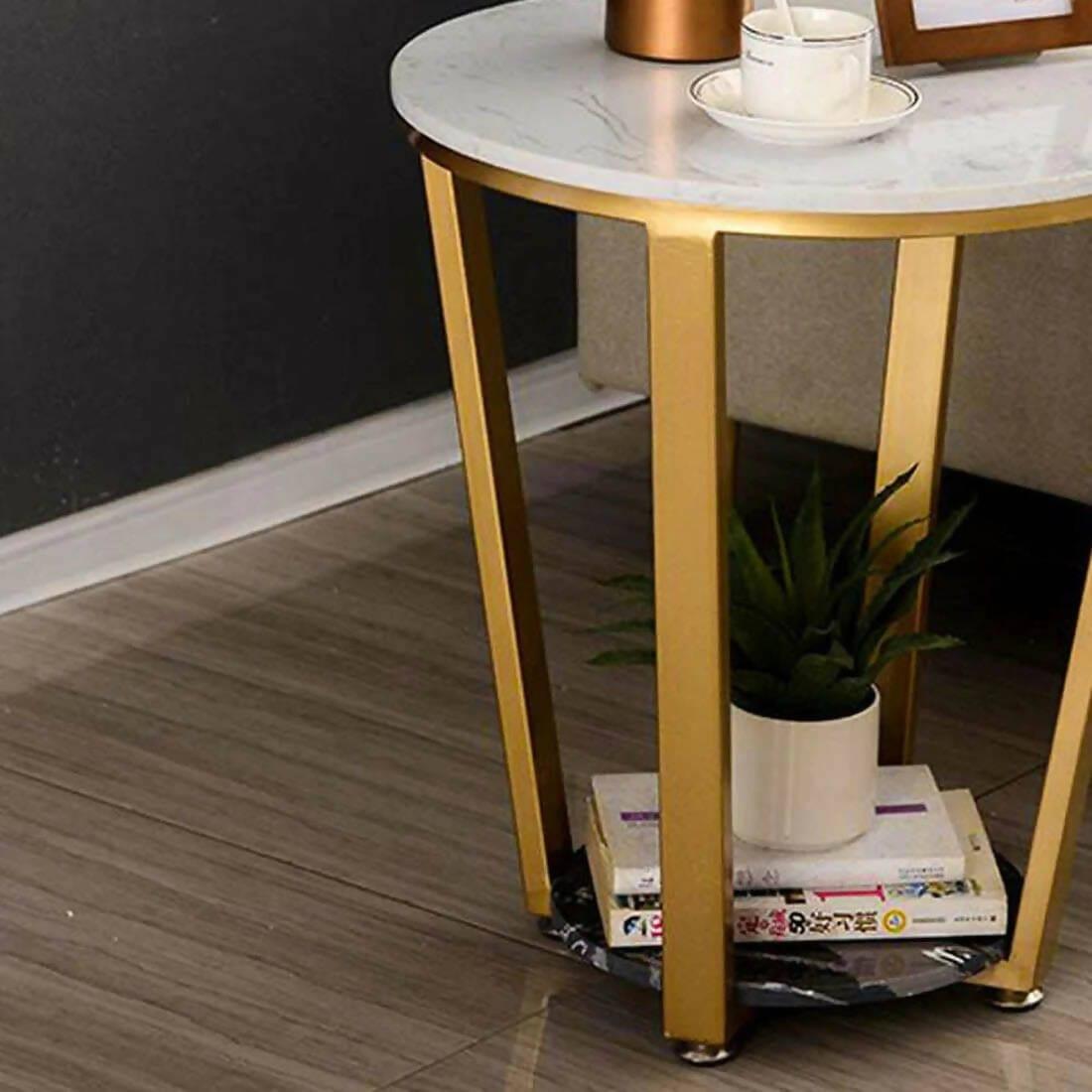 Tulip Marble Side End Table - Ouch Cart 