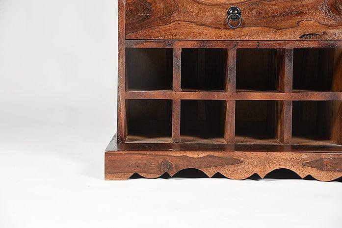 Sheesham Wood Madhuchanda Bar Cabinet