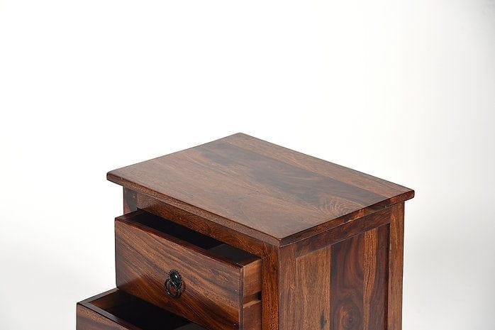 Sheesham Wood Zainab Side Table - Ouch Cart 