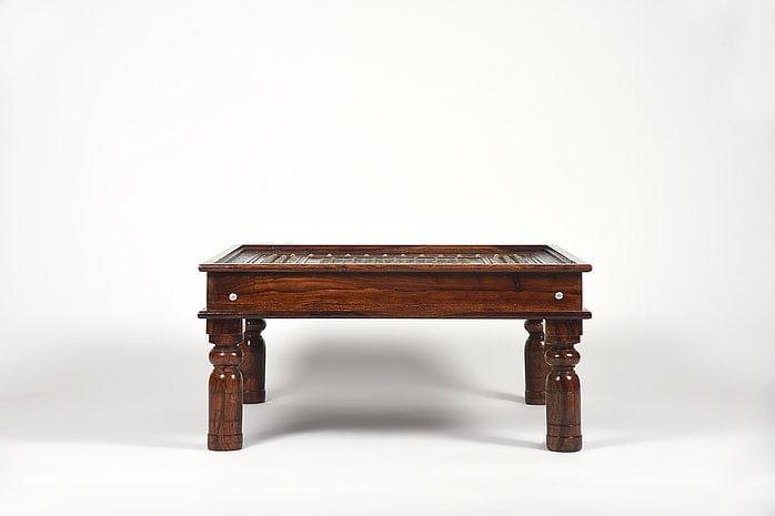 Sheesham Wood Aravan Coffee Table - Ouch Cart 