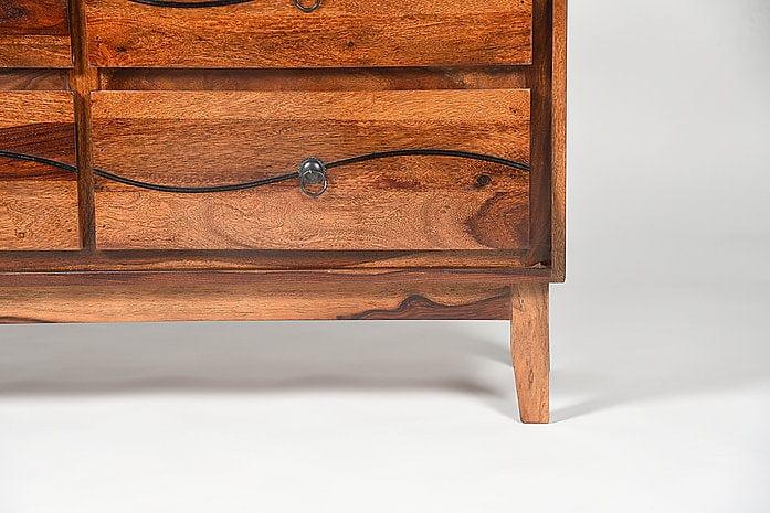 Sheesham Wood Ziana Sideboard - Ouch Cart 