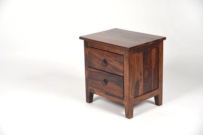 Sheesham Wood Zainab Side Table - Ouch Cart 