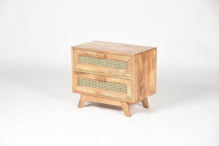 Mango Wood Paravi Side Table - Ouch Cart 