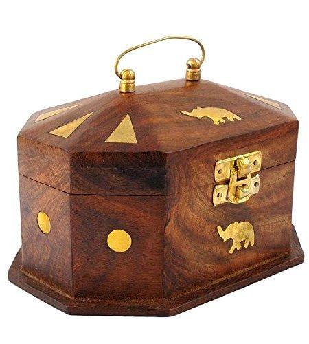 Wooden Jewellery Box - Ouch Cart 