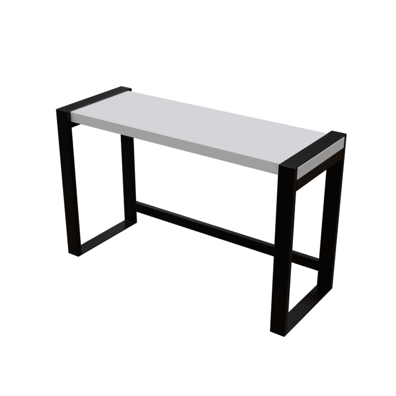 Fabio Study Table in White Color