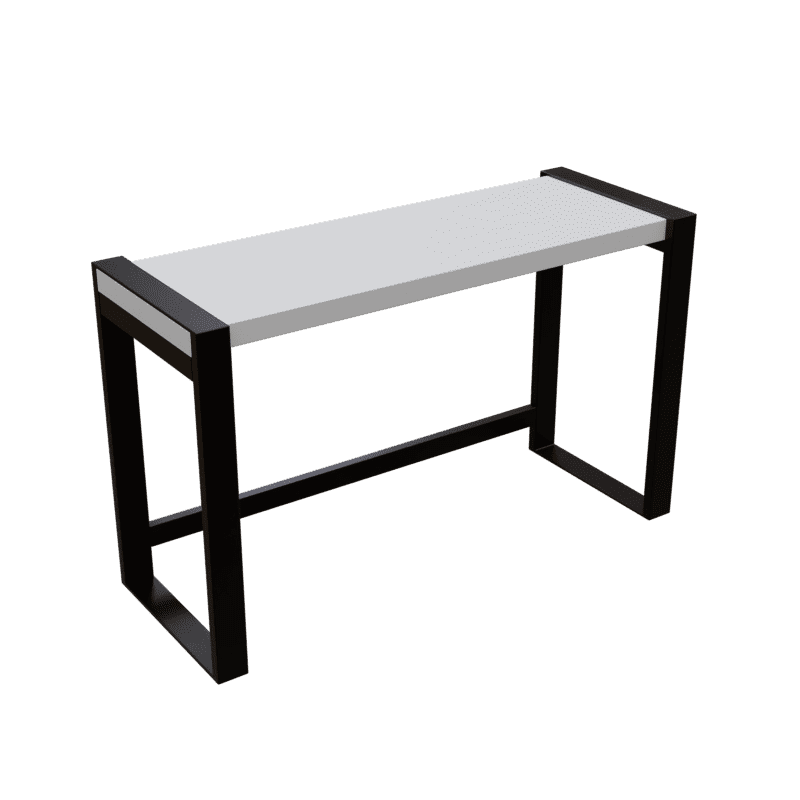 Fabio Study Table in White Color