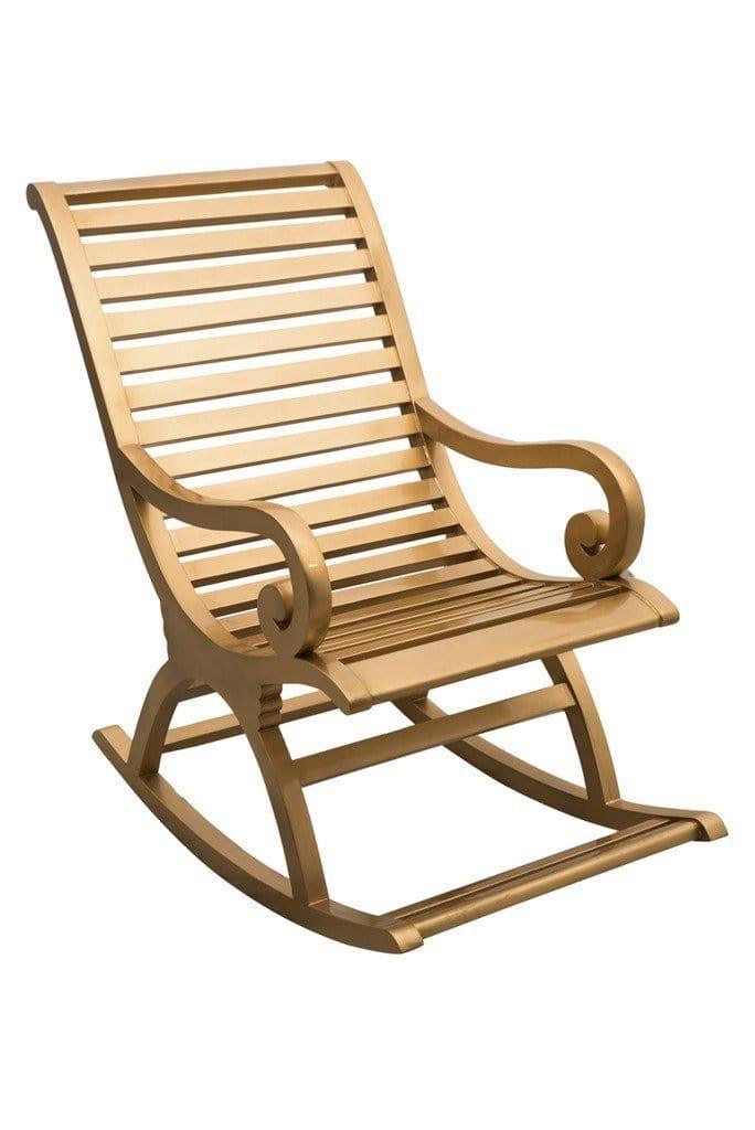 Wooden Rocking Chair Grandpa Rocking Chair Chair Resting Chair Easy Chair - Ouch Cart 