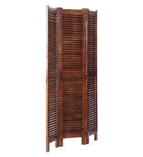 Wooden Partitions - Wood Room Divider Partitions for Living Room 3 Panels - Wooden Partition Room Dividers for Home & Kitchen Office Wall - Ouch Cart 