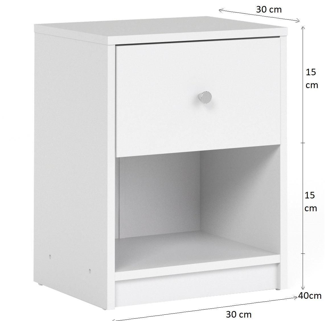 Beautiful Handmade Small Nightstand Drawer Bed Side Organizer Storage Table By Miza - Ouch Cart 