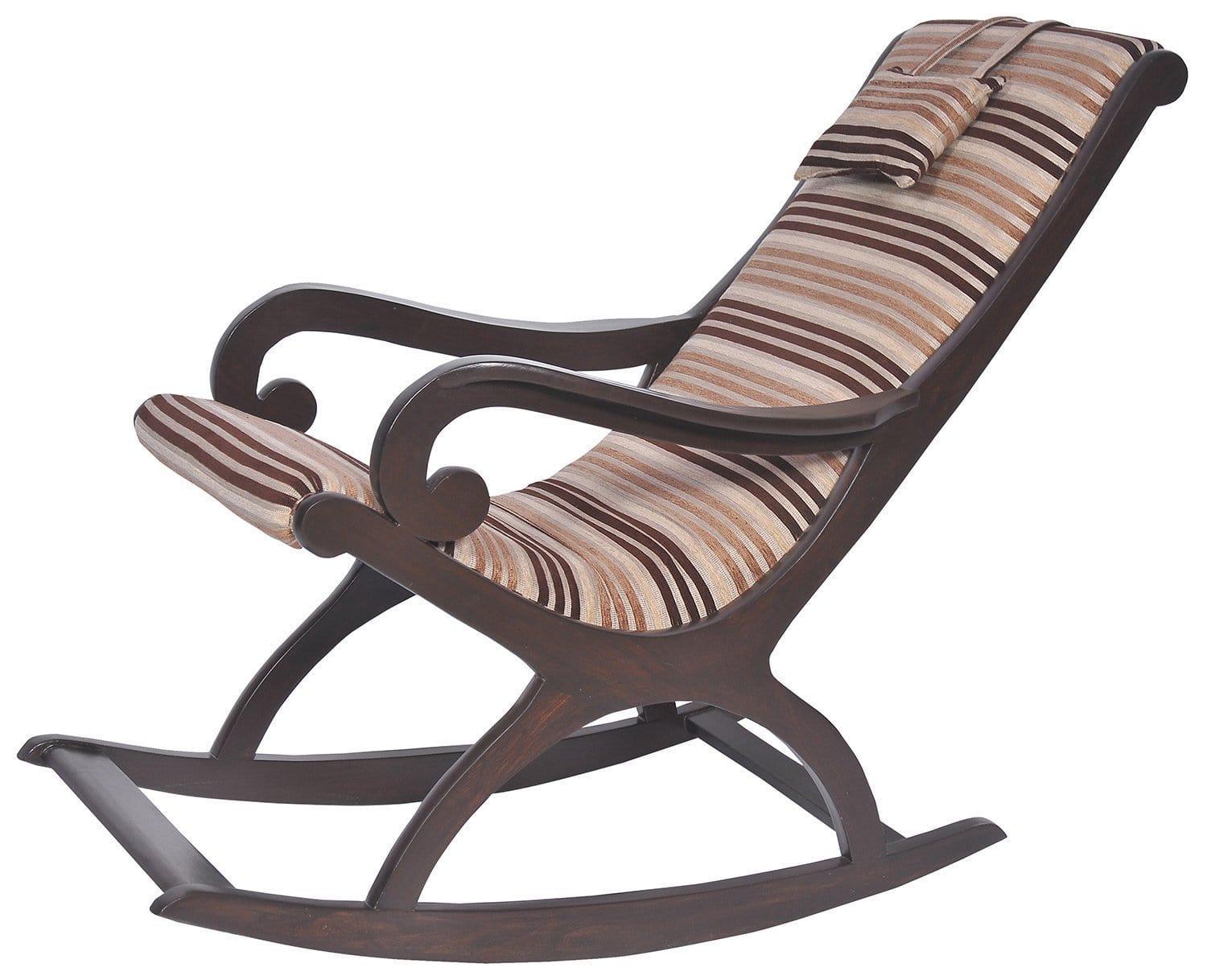 Classic Wooden Rocking Chair for Living Room and Home Garden - Ouch Cart 