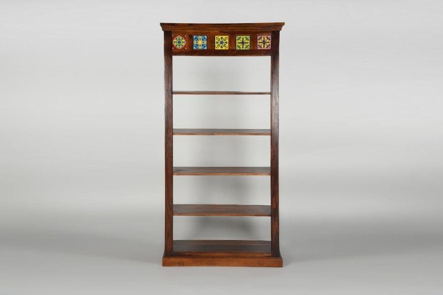 Sheesham Wood Jiti Bookshelf - Ouch Cart 