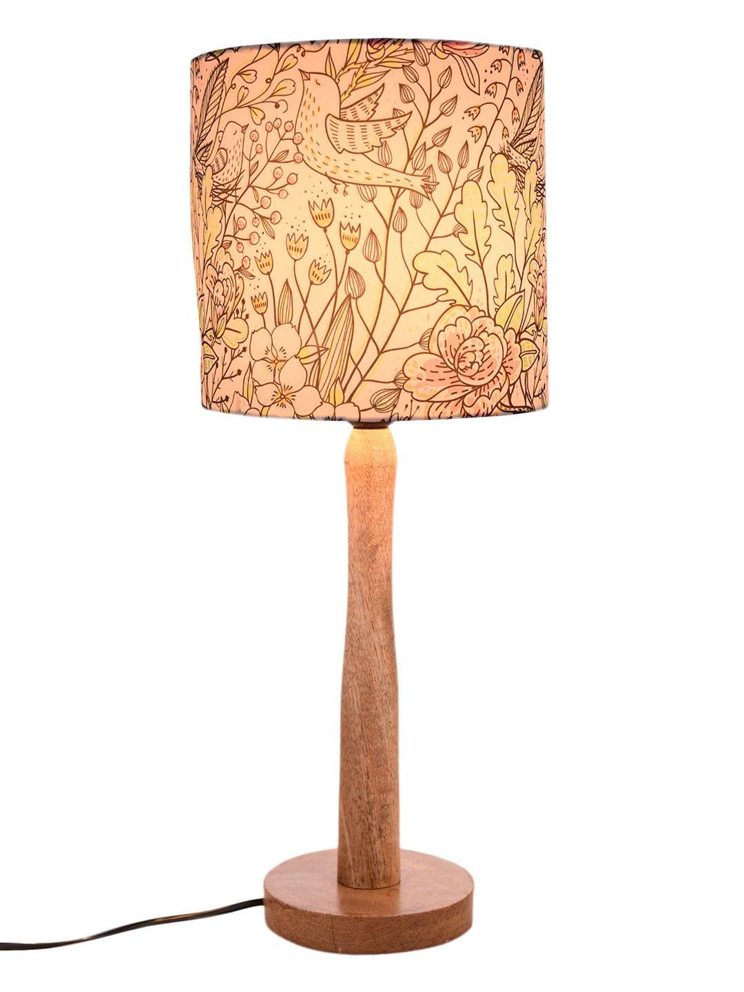 Spring Leaves Wooden Lamp - Ouch Cart 