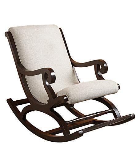 Fritto Rocking Chair in Walnut Colour