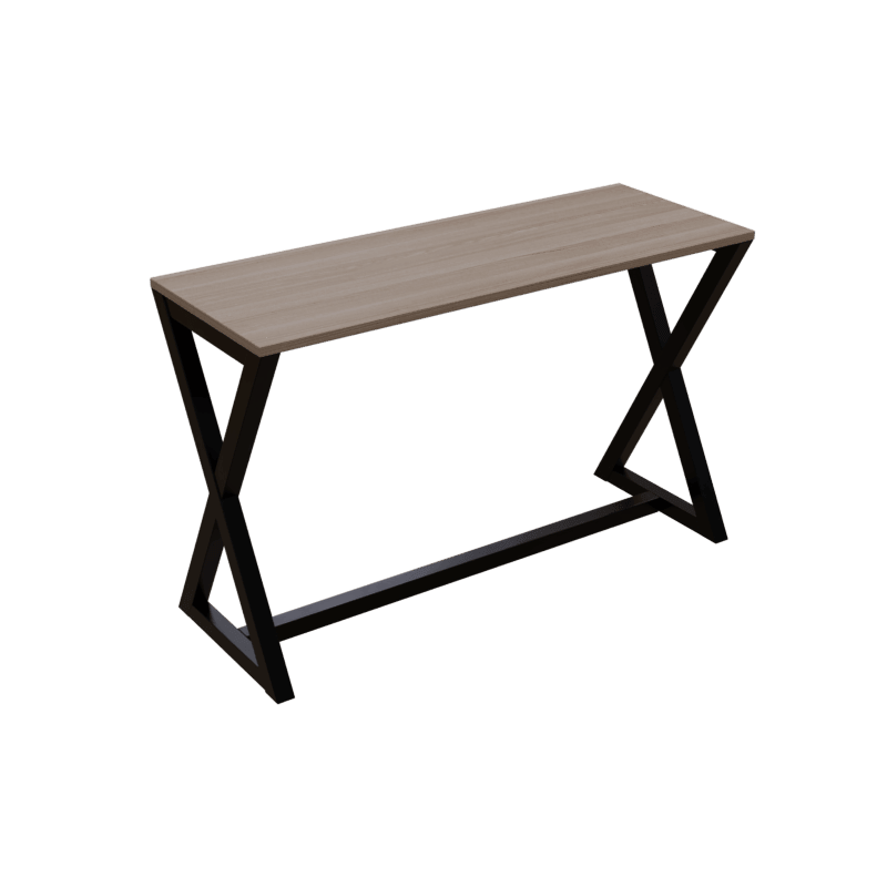 Kosmo Study Table in Wenge Color - Ouch Cart 